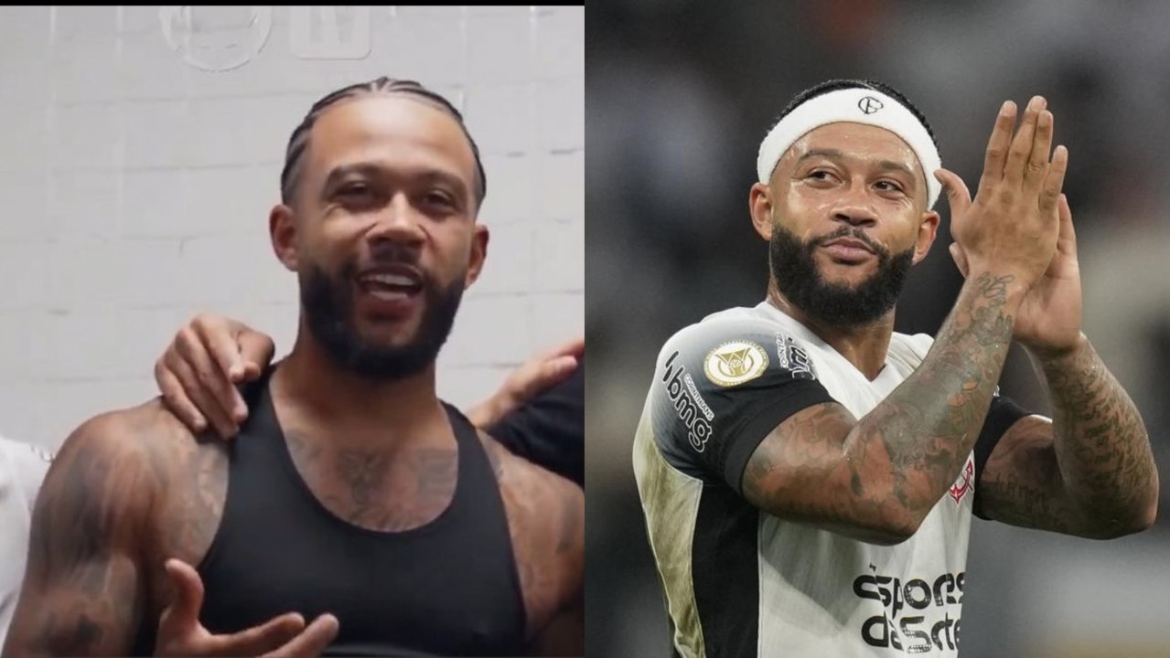 Memphis Depay se viste de líder y capitán en el Corinthians con su versión más motivadora