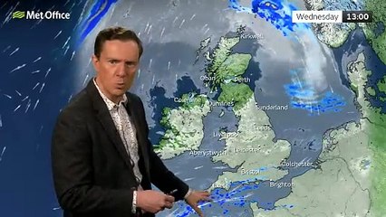 Met Office Tuesday evening weather forecast - 10/12/2024