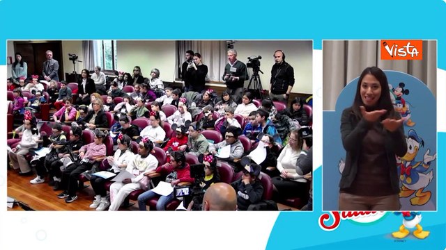 Schillaci ai bambini di 'W la salute': Con aiuto di Topolino diventerete campioni della salute