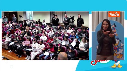 Schillaci ai bambini di 'W la  salute': "Con aiuto di Topolino diventerete campioni della salute"