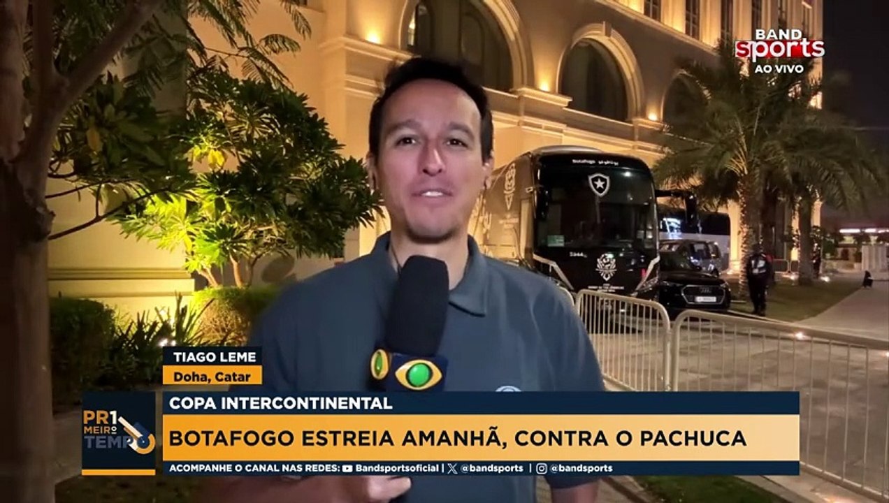 BOTAFOGO X PACHUCA: TIAGO LEME TRAZ TODAS AS INFORMAÇÕES DO FOGÃO | PRIMEIRO TEMPO