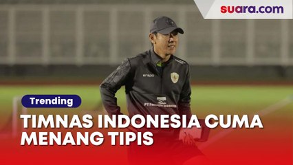 Timnas Indonesia Cuma Menang Tipis, Shin Tae-yong Ngeluh Soal Ini
