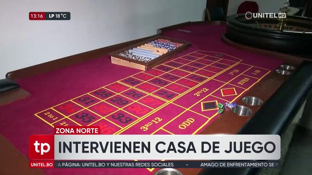 Intervienen dos casas de juegos que funcionaban de manera clandestina en Santa Cruz de la Sierra