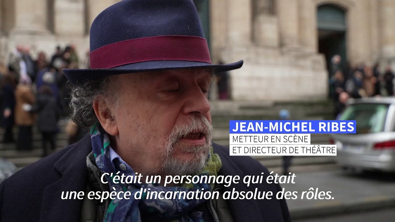 Un "immense acteur": à Paris, dernier hommage à Niels Arestrup