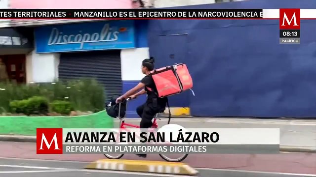 Avanza en San Lázaro reforma para proteger a trabajadores de plataformas