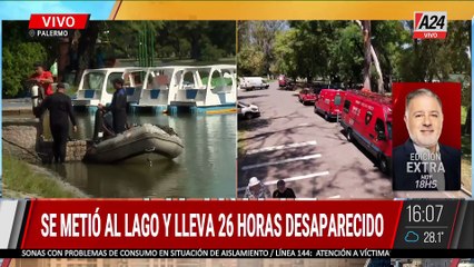 🚨 IDENTIFICARON AL HOMBRE DESAPARECIDO EN EL LAGO DE PALERMO