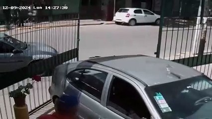 Relatos salvajes: no quiso pagar $4.400 del estacionamiento y tiró abajo el portón