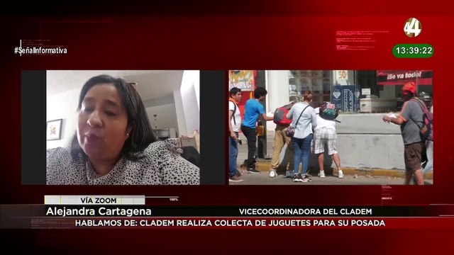Alejandra Cartagena explica que CLADEM realiza colecta de juguetes para su posada