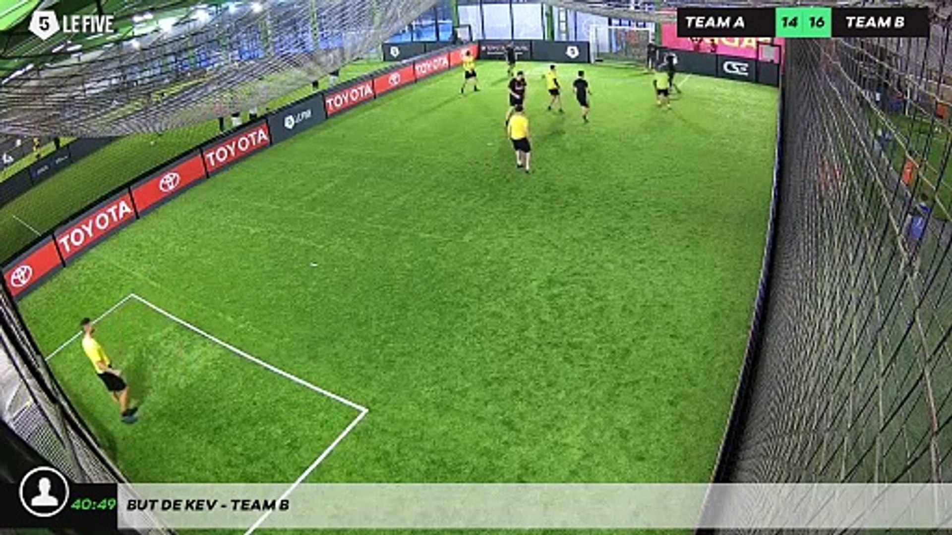But de Kev - Team B