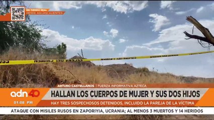 Quién es el responsable de la muerte de la mujer y sus dos hijos encontrados en una fosa clandestina