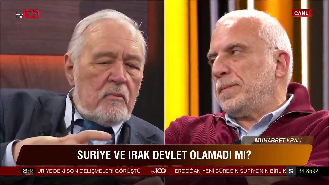 İlber Ortaylı canlı yayını terk etti