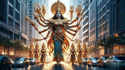 इस आधुनिक दुनिया में माँ दुर्गा!!!