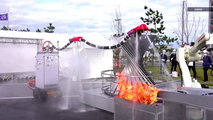 Meet the Water-Spewing Robot Being Developed in Japan To Help Fight Fires