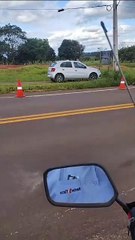 Colisão no trevo de acesso ao Parque Jabuticabeiras deixa três mulheres feridas