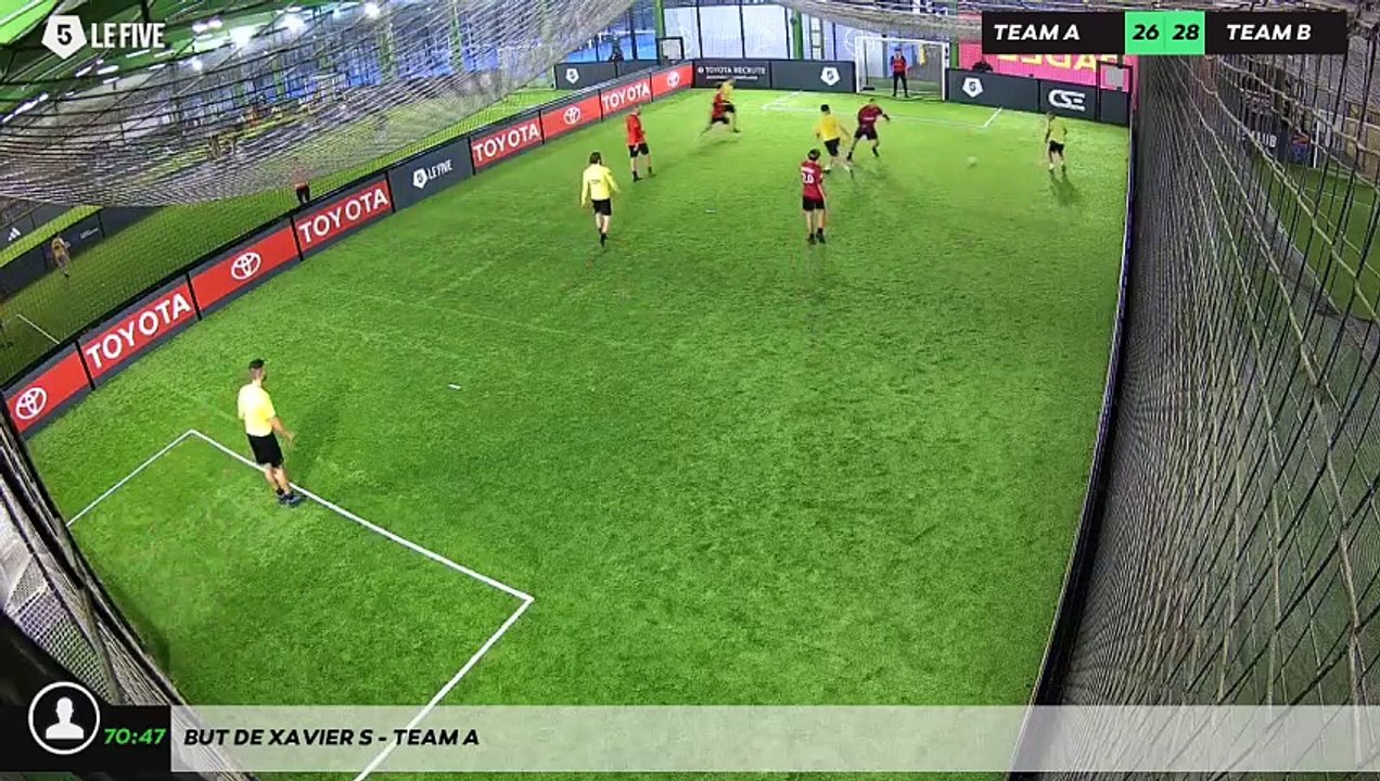 But de Xavier S - Team A