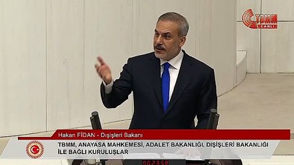 Hakan Fidan'dan TBMM'de Suriye açıklaması: DEM Parti'li vekillerle gerilim...