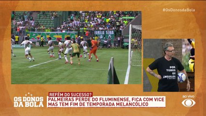 Neto critica Abel Ferreira por vice do Brasileirão: ‘Fraquíssimo’