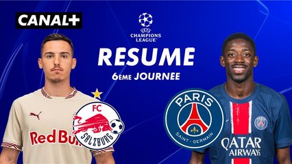 Le résumé de Salzbourg / PSG - Ligue des champions 2024/25 (J6)