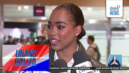 Miss Universe Asia 2024 Chelsea Manalo, nakauwi na sa Pilipinas; looking forward sa projects kasama ang iba pang continental queens | Unang Balita