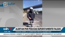 ¡cuidado! Alertan por policías supuestamente falsos en la carretera México-Querétaro