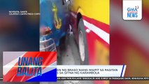 Siklista, naputulan ng braso nang maipit sa pagitan ng dalawang bus sa gitna ng karambola | Unang Balita