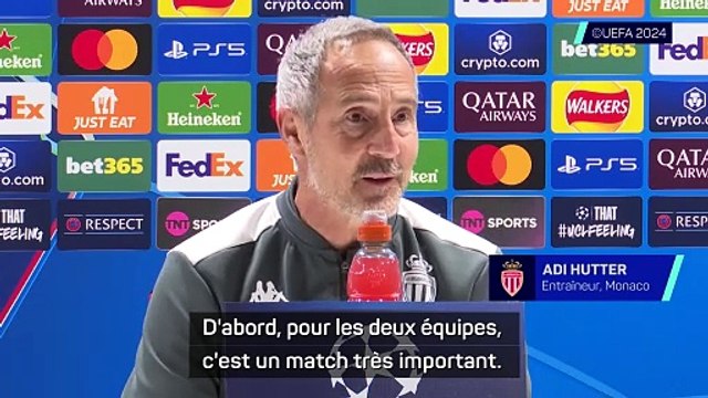 Hutter : Pas là pour juste être un adversaire sympa