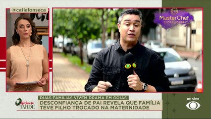 Desconfiança de pai revela que família teve FILHO TROCADO na maternidade em GO | Melhor da Tarde