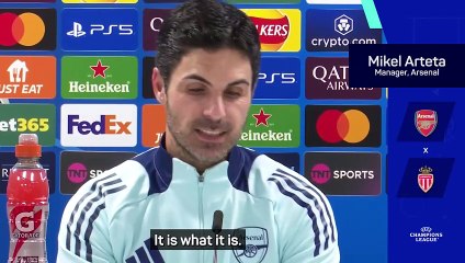 Arteta 'accepting the challenge' of managing extensive injury list