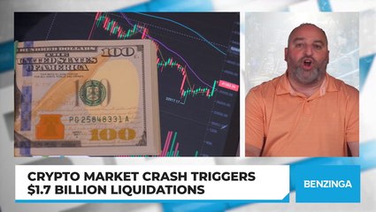Crypto Market Crash Triggers $1.7 Billion Liquidations