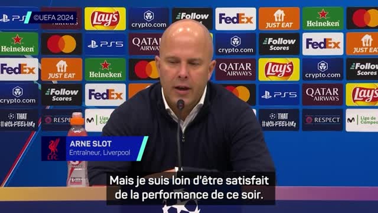Liverpool - Slot : "Alisson a montré pourquoi il est le gardien numéro 1"