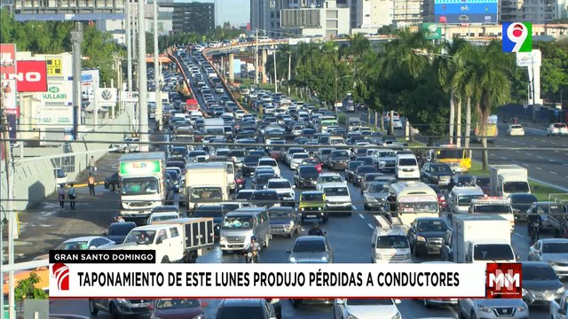 Quejas por largos taponamientos en el Gran Santo Domingo| Noticias & Mucho MAS