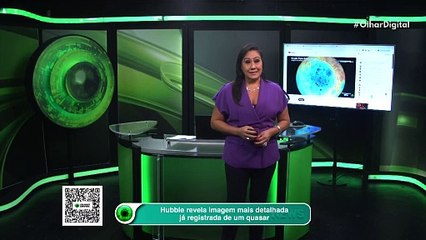 Hubble revela imagem mais detalhada já registrada de um quasar