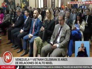 Venezuela y Vietnam celebran 35 años de relaciones bilaterales