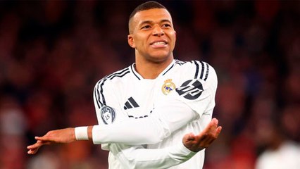 Mbappé sale del Estadio sin cojear y con buen ánimo; aficionados del Real Madrid tranquilos