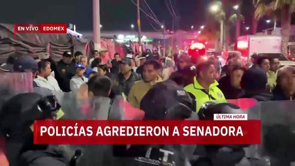 Policías de Tonanitla agredieron a la senadora Mariela Gutiérrez. Elisa Alanís, 09 de diciembre 2024