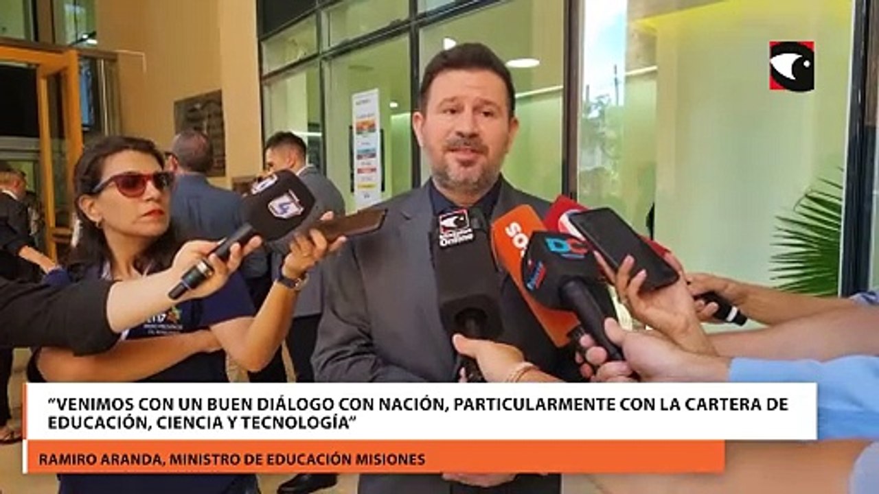 “Venimos con un buen diálogo con Nación, particularmente con la cartera de Educación, Ciencia y Tecnología”