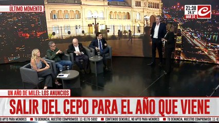 Javier Milei aseguró que "se vienen tiempos felices en Argentina”