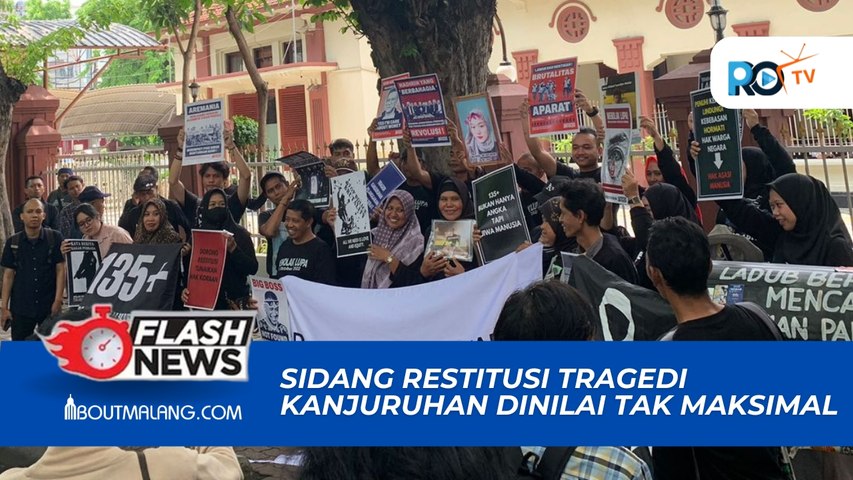 KONTRAS KRITISI SIDANG RESTITUSI TRAGEDI KANJURUHAN, 73 KORBAN DAPAT PENGAKUAN