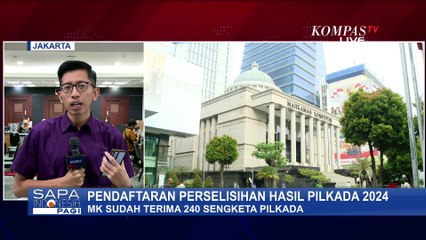 Update Hari Terakhir Pendaftaran Perselisihan Hasil Pilkada 2024 ke MK