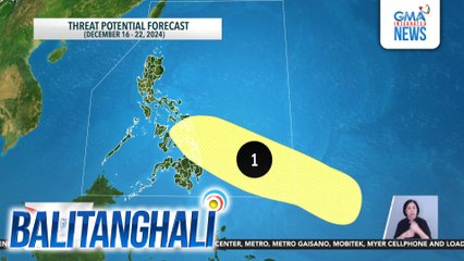 PAGASA - Bagong bagyo, inaasahang papasok sa PAR sa susunod na linggo | Balitanghali