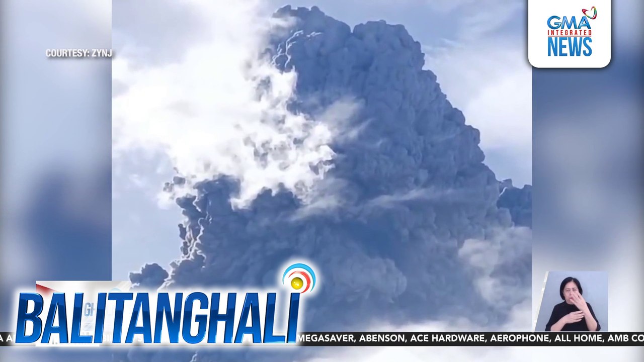 PHIVOLCS - Posibleng magdulot ng pag-agos ng lahar ang pag-ulan kasunod ng pagputok ng Mt. Kanlaon | Balitanghali