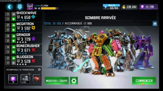 Transformers Forgés d'Acier (Walkthrough FR) épisode 100: Sombre arrivée [100%]