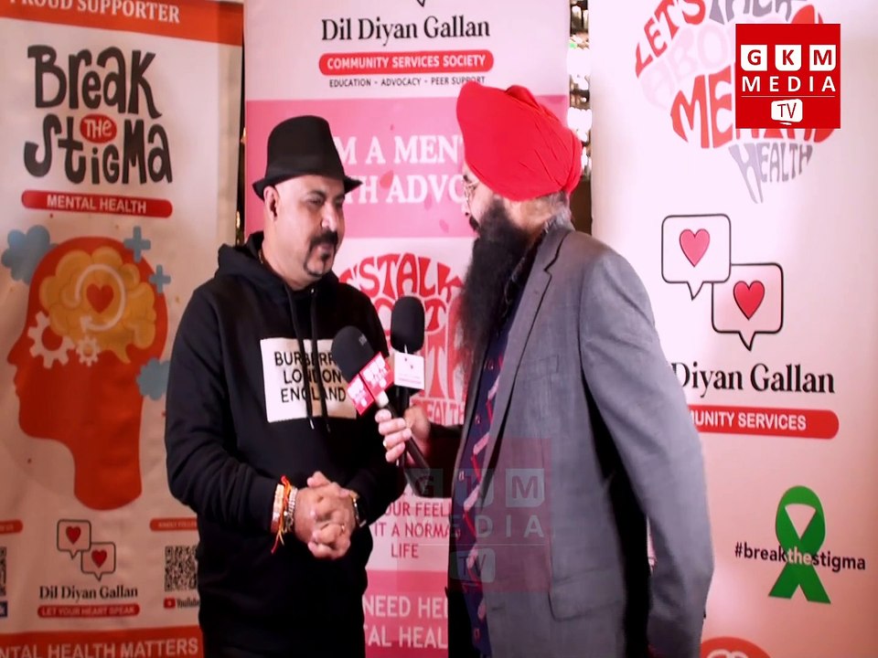 Dil Diyan Gallan to share his insights on mental health and the importance of community support. 🍽️💙 #GKMMEDIATV