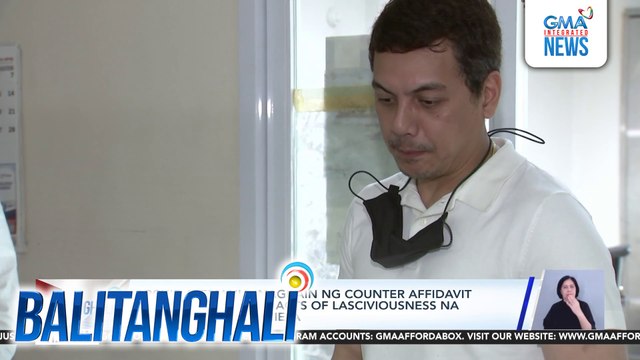 Archie Alemania, naghain ng counter affidavit para sa reklamong acts of lasciviousness na isinampa ni Rita Daniela | Balitanghali