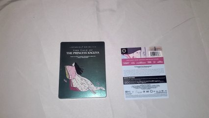 The Tale of The Princess Kaguya Blu-Ray/DVD Steelbook Unboxing