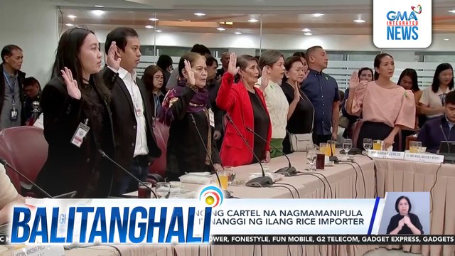 Pagkakaroon umano ng cartel na nagmamanipula sa presyo ng bigas, itinanggi ng ilang rice importer | Balitanghali