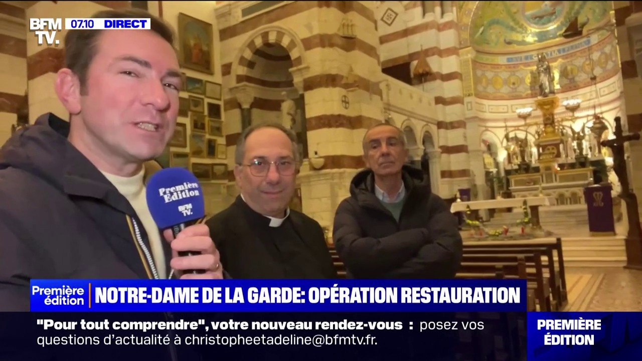 Marseille: 1,1 million d'euros ont été collecté pour la restauration de la basilique Notre-Dame de la Garde
