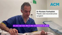 Plastic and reconstructive surgeon Dr Rostam Farhadieh