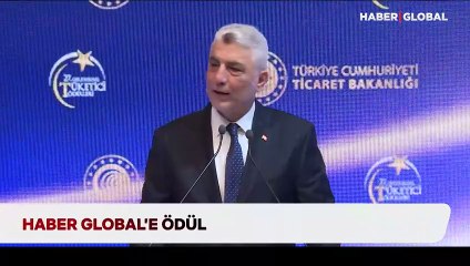 Ticaret Bakanlığı'ndan Haber Global'e ödül