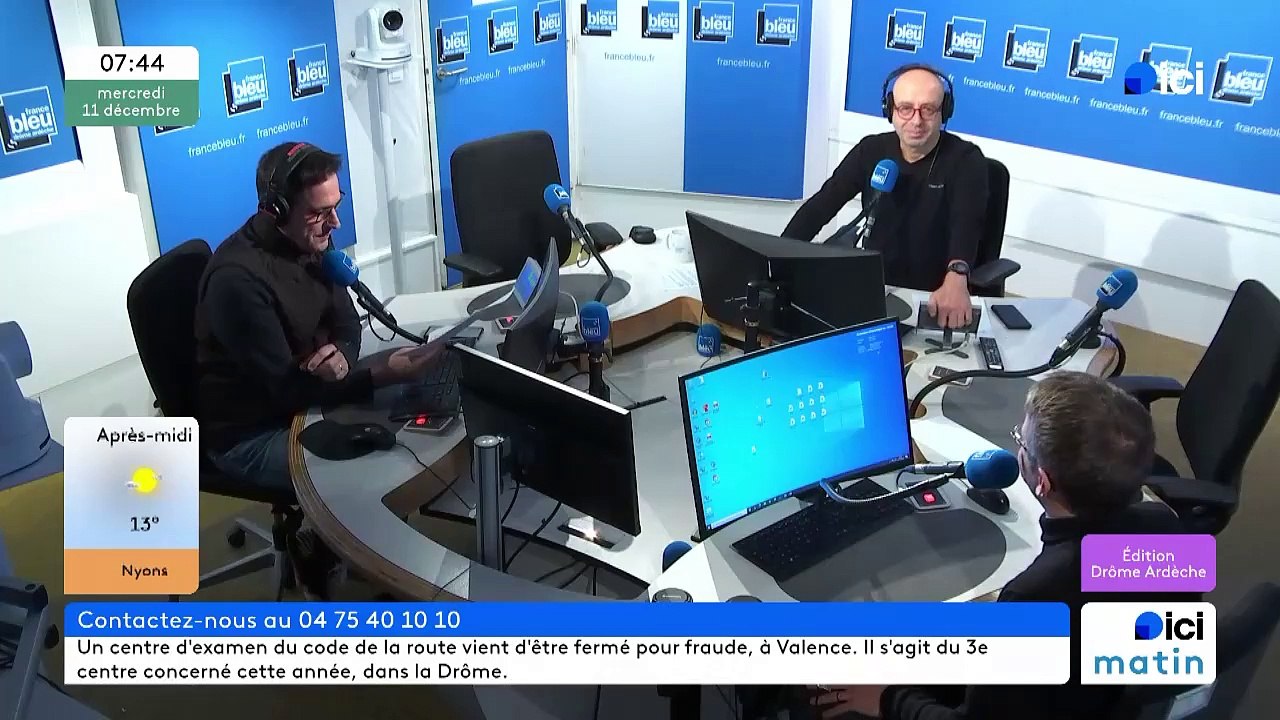 Julien Syren, co-directeur de la Criirad à Valence